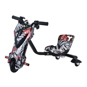 <span class=keywords><strong>Scooter</strong></span> électrique à trois roues pour enfants, haut-parleur, batterie au lithium, moteur sans balais, autonomie de 40-60 km, pneus de 5 pouces, 120 kg, 15-20 km/h, cadre en acier - Product Image 4