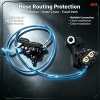 Support de frein à double étrier en aluminium CNC 6061 pour Surron Light Bee X Ultra Bee KYZ, adaptateur de disque de frein arrière OEM 2Cr13, amélioration robuste