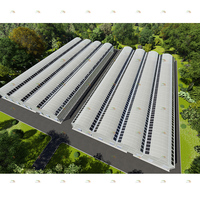 Système hydroponique, équipement de culture de fruits, serre solaire photovoltaïque multi-panneaux intelligente