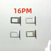 Tiroir de Carte SIM Simple ou Double pour iPhone 7/8/XR/X/XS/MAX/11/12/13/14/15/16 Pro Plus Max - Remplacement du Support de Lecteur SIM