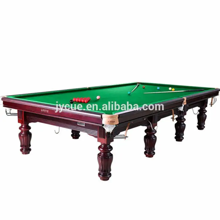 Luxe Beeldhouwen Biljarttafel Professionele Internationale Massief Hout Goedkope Snooker Pooltafel