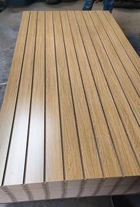 <span class=keywords><strong>Tablero</strong></span> MDF a prueba de humedad de alta calidad MDF <span class=keywords><strong>ranurado</strong></span> GRADO P2 2440*1220 - Product Image 2