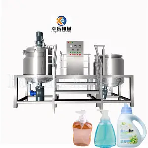 Wax Products Electric Heating Liquid Soap Making Machine Milk Pasteurizer With 200l Jacket Mixing Tank