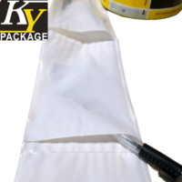 AutoBag Sac en plastique pré-ouvert sur un rouleau pour machine d'emballage automatique Caractéristiques d'impression améliorées