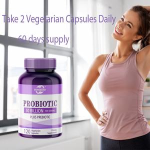 Capsules de probiotiques et de prébiotiques à vente chaude OEM/ODM pour adultes, compléments alimentaires à base de plantes, soutien probiotique, soutien énergétique - Product Image 4