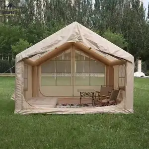 خيمة للتخييم في الهواء الطلق على السطح قابلة للنفخ على أشكال النجوم عائلية على القطب المتوسط مضادة للماء بسعر رخيص