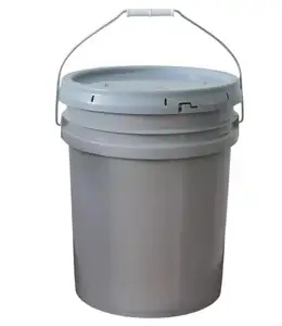 High Durable, 90 mil Thickness, 5 gal Bucket, In Grey Color