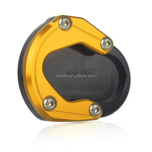 Pour CFMOTO CLX700 béquille latérale agrandir 800MT Support agrandisseur Pad Extension <span class=keywords><strong>700</strong></span> <span class=keywords><strong>CLX</strong></span> 800MT <span class=keywords><strong>moto</strong></span> accessoires CNC aluminium - Product Image 5