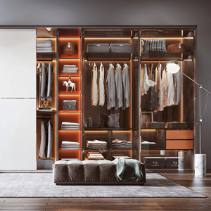 JINGSHUN Meubles de maison modernes en bois pour chambre, villa, escalier, <span class=keywords><strong>garage</strong></span>, armoires, rangement sur mesure, gain de place, écologiques, clés en main - Product Image 1