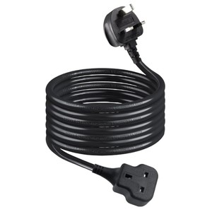 <strong>Heavy</strong> <strong>Duty</strong> UK <strong>Extension</strong> <strong>Lead</strong> 13A 250V 10M 15M 20M IP44 <strong>Waterproof</strong> Power Cable for Garden Workshop UKCA Approved - Product Image 1
