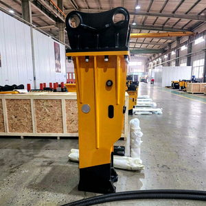 Martillo Hidráulico Amarillo, Componente Principal para Equipos de Construcción de Uso Pesado - Product Image 1