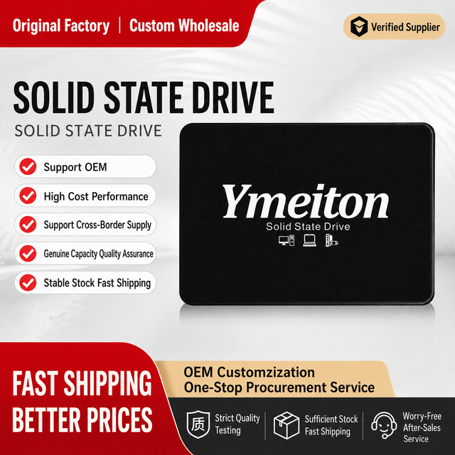 OEM Custom Logo SSD 100-500MB/s Mixed Read Write Speed Affordable Price Bulk Wholesale for Distributor
