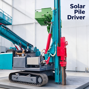 Trivella Solare Cingolata con Telecomando: Massima Sicurezza ed Efficienza con Controllo Operatore per un'Installazione Migliorata - Product Image 3
