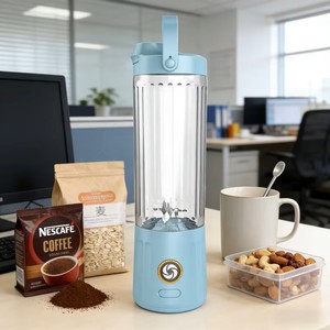 550ML Portable USB Rechargeable Blender with Leak Proof & Ice Crushing Baby Food Processor Kitchen Mixer Wholesale 20oz - Product Image 5