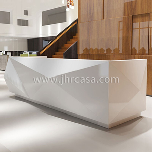 <span class=keywords><strong>Comptoir</strong></span> de réception moderne peint durable en gros Design unique - Product Image 4