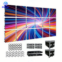 Pantalla LED de Alquiler de Alta Frecuencia de Actualización P2.9/P3.91, Pantalla LED Ligera para Fondo de Escenario, Video Wall LED para Espectáculos en Vivo y Ferias Comerciales