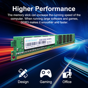Chất lượng cao <span class=keywords><strong>RAM</strong></span> Mô-đun DDR 3 4GB <span class=keywords><strong>8GB</strong></span> 16GB PC 1.35V/1.5V <span class=keywords><strong>RAM</strong></span> Bộ nhớ <span class=keywords><strong>RAM</strong></span> DDR3 1333MHz 1600 Mhz cho máy tính để bàn - Product Image 4