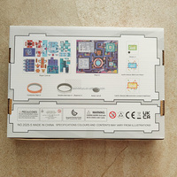 LASIVE TOYS Kit STEM de Circuitos de Papel Mágico, Juguete de Construcción Eléctrico Conductivo para Niños con Efectos de Luz y Gravedad