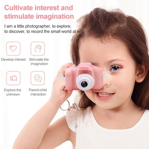 Cámara <span class=keywords><strong>Mini</strong></span> con pantalla LCD de 2,0 pulgadas para niños, cámara de juguete Digital de plástico de 1080P para regalo de Navidad y cumpleaños - Product Image 3