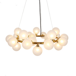 Lámpara Colgante Molecular de Estilo Nórdico Postmoderno, Minimalista, Elegante, de Lujo Ligero, Creativa y Personalizada para el Hogar - Product Image 2