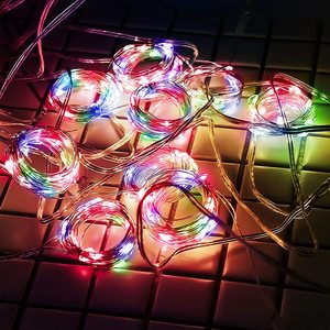 USB 9.8ft for Wedding Home Party Decoration Multicolor RGB Outdoor Smart String Fairy Christmas LED Window <b>Curtain</b> Lights - Product Image 5