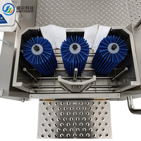 Station d'hygiène pour employés, équipement de nettoyage d'atelier, machine à laver les bottes avec lavage des mains et désinfection