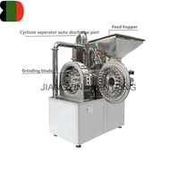 WF haute qualité piment cacao haricot pois chiches broche moulin rectifieuse de graines de caroube pulvérisateur broyeur