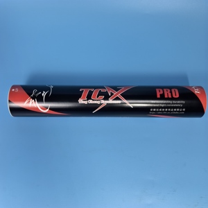 Pluma de bádminton <span class=keywords><strong>TCX</strong></span> PRO de alta calidad y duradera, hecha de plumas de ganso, ecológica, de nivel profesional para torneos, con vuelo estable. - Product Image 6