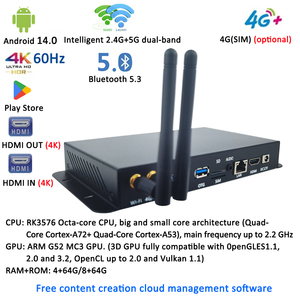Rk3576 rk3566 rk3568 a40i ANDROID 4K HD-MI ra 4 gam mô-đun thông minh <span class=keywords><strong>tv</strong></span> <span class=keywords><strong>box</strong></span> với Mạng diện rộng CMS kỹ thuật số Biển Phương tiện truyền thông Máy nghe nhạc - Product Image 3