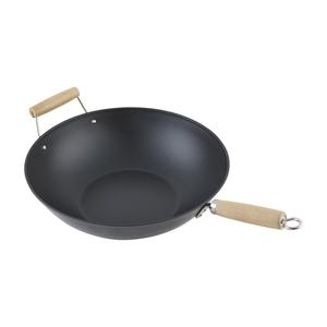 Sartén de cocina, ollas y sartenes para freír, wok, utensilios de cocina chinos de acero al carbono, WOK - Product Image 5