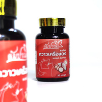 Capsules de complément alimentaire pour hommes OEM, raffinées avec des ingrédients thaïlandais pour stimuler la vitalité, flacon de 30 capsules
