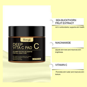 Almohadillas Faciales con Vitamina C Natural para una Piel Radiante, Crema Facial de Limpieza Profunda, Apta para Mujeres - Product Image 4