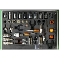 Herramienta para Inyectores Common Rail NO.1060-2 1060-2A 1060-3 1060-3A, Juego de Herramientas de Reparación de Inyectores, 38 Piezas + Llave Dinamométrica