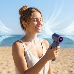 Innovative <b>Outdoor</b> Mini <b>Table</b> Air Cooler Fan Portable Air Condition Class A Hand Fan Rechargeable Class A Handy Fan - Product Image 1