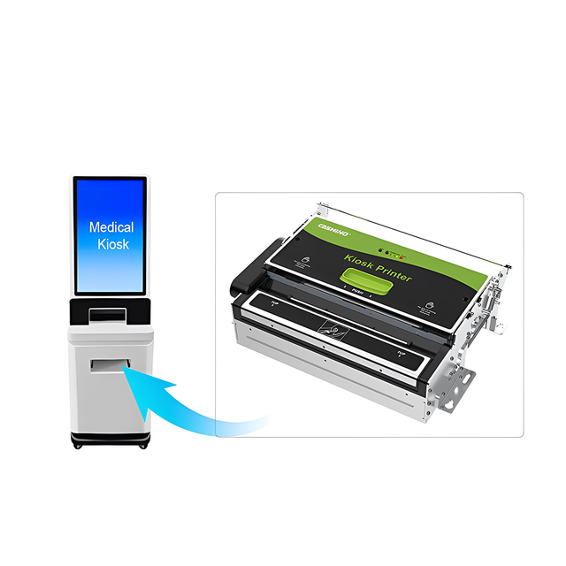 KP-216 216mm A6 Kiosk Receipt / Label Thermal Document Printer for Healthcare Ultrasound Reports Solution Bank Atm Kiosk Machine