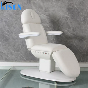 Kisen New Design Luxury Massage <b>Table</b> Beauty Eyeylash Microblading Caramel Electric Facial Bed with 3 Motors Ready to Ship - Product Image 6