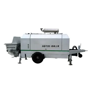 HBT80优质拖车安装混凝土泵