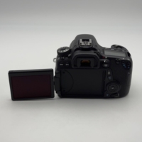 Appareil photo reflex numérique Canon 70D d'occasion avec objectif 18-55, écran tactile 20,2 MP, appareil photo numérique Canon 70D avec Wi-Fi, caméra d'enregistrement vidéo 1080p