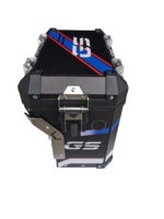 Pour BMW R1250, valises latérales et arrière en alliage d'aluminium, valise latérale de moto, boîte arrière de moto