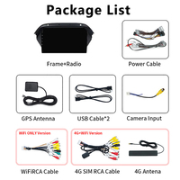 Ecran IPS 8 cœurs 9 pouces 2 Din Android Auto Carplay Lecteur stéréo Navigation GPS 4G DSP Radio pour Honda Acura MDX 2007 ~ 2013