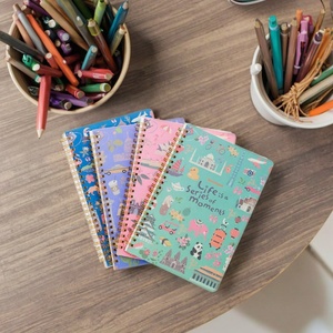 สมุดโน้ตเกลียวแบบพกพาสำหรับนักเรียนปกแบบปรับได้ - Product Image 2