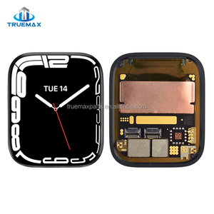 Pantalla Completa de 1.9 Pulgadas para <span class=keywords><strong>Apple</strong></span> <span class=keywords><strong>Watch</strong></span> Serie 7 41mm, Pantalla LCD TEMX con Digitalizador, Ensamblaje Truemax para Reloj Inteligente <span class=keywords><strong>S7</strong></span> - Product Image 1