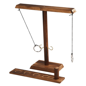 2023 Montessori Wooden <strong>Hook</strong> <strong>and</strong> <strong>Ring</strong> <strong>Toss</strong> <strong>Game</strong> Educational Toys for Kids <strong>and</strong> Adults Music-Playing Set for Home Parties - Product Image 4