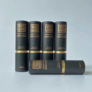 Tubes en papier kraft recyclables écologiques personnalisés emballage biodégradable pour les soins de la peau petit baume à lèvres disparaissant - Product Image 1