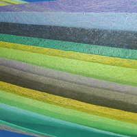 Matériau de support filtrant non-tissé en polyester à fibres courtes, type Wetlaid, à prix compétitif, directement de l'usine OEM