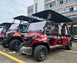 รถกอล์ฟไฟฟ้าราคาประหยัด 6 ที่นั่ง พร้อมแบตเตอรี่ลิเธียม รับน้ำหนักได้ 300 กก. ระยะทาง 54 หลุม ควบคุมด้วยรีโมท - Product Image 4