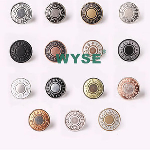 WYSE Boutons et rivets personnalisés pour jeans, fabricant de boutons-pression réglables sans couture pour vêtements et rivets - Product Image 5