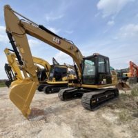 Excavadora de cadenas usada Caterpillar CAT313D2GC de 13 toneladas, alta eficiencia, bajo consumo de combustible, lista para enviar