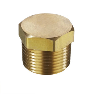 Brass <b>Adapter</b> 1/4 Npt Male Female Round For Water Connections - Product Image 1