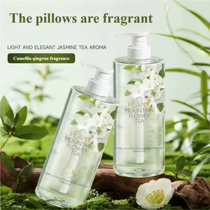 Pack familial de grande capacité Shampooing au camélia Parfum longue durée Ensemble de soins capillaires hydratants pour lisser la beauté Soins personnels - Product Image 2